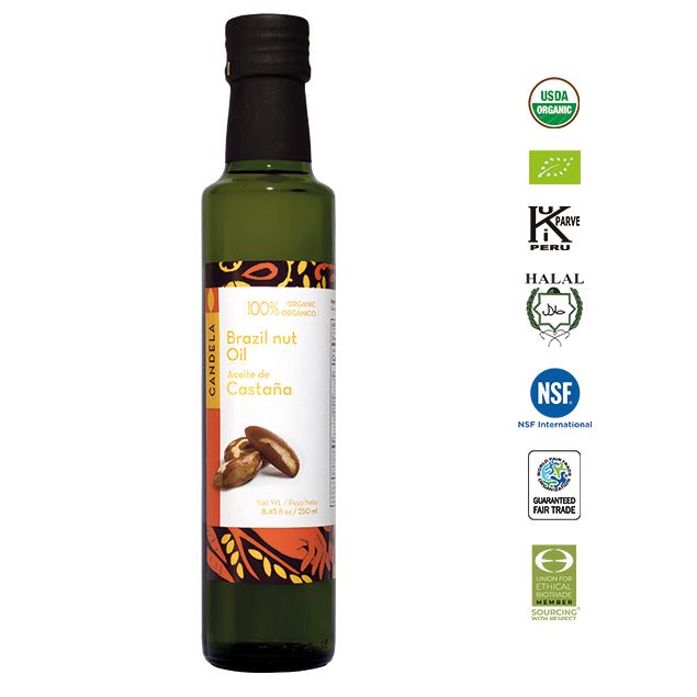 Aceite de Castaña Amazónica Orgánico 250ml